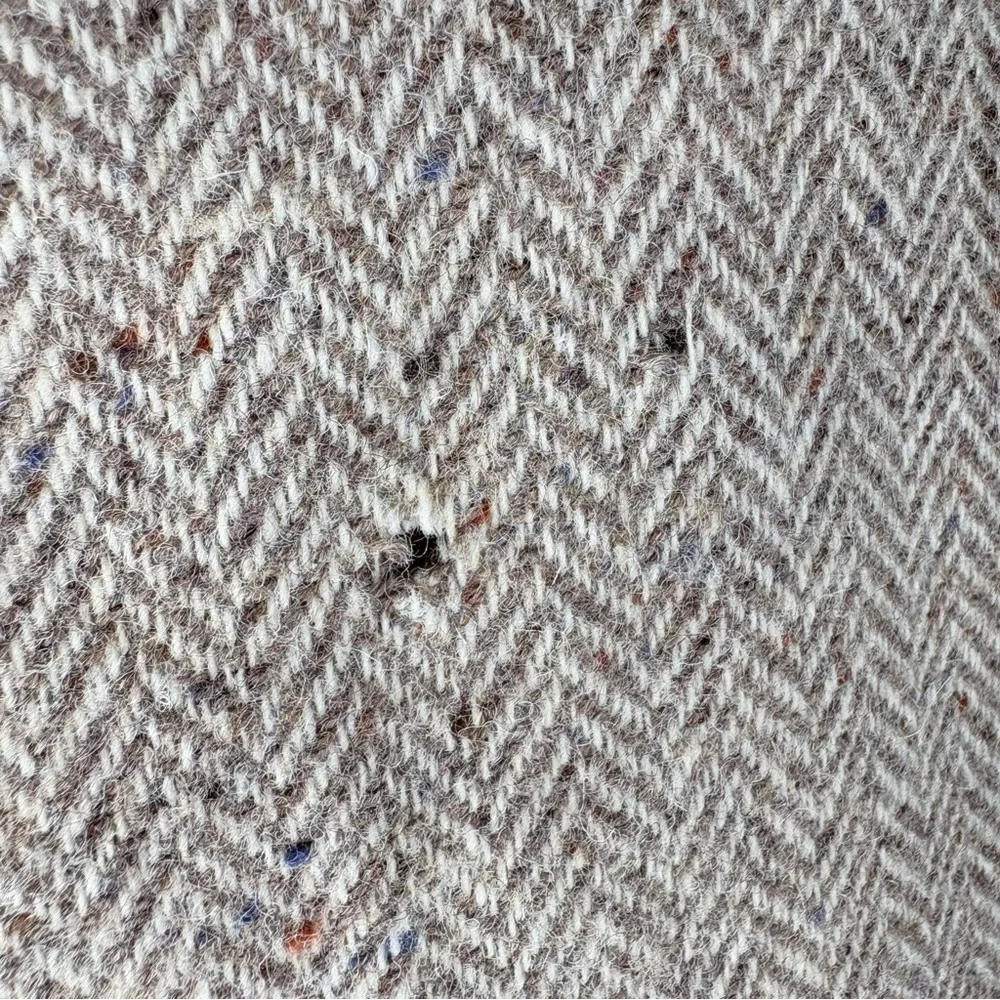 Farah Wool Herringbone Tweed Blazer 42L – Speckled Donegal Look